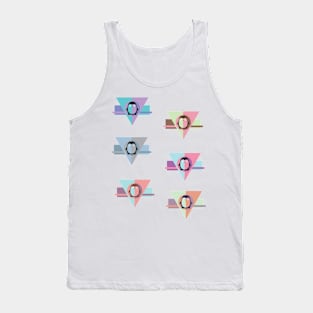 Small Cute Penguins Tank Top